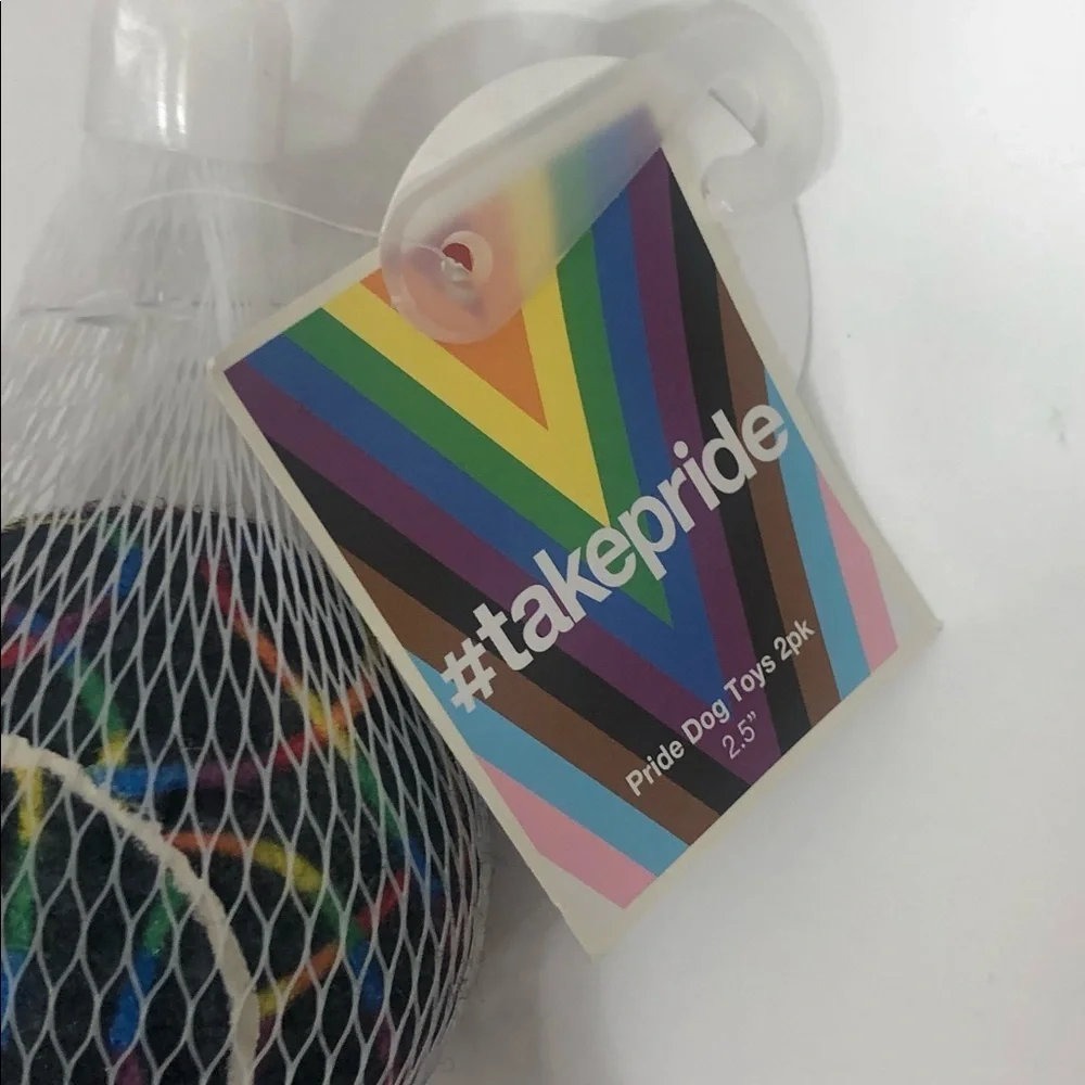 Pride Dog Toys - 2 pack - NWT